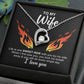 To My Wife, Forever Love Necklace